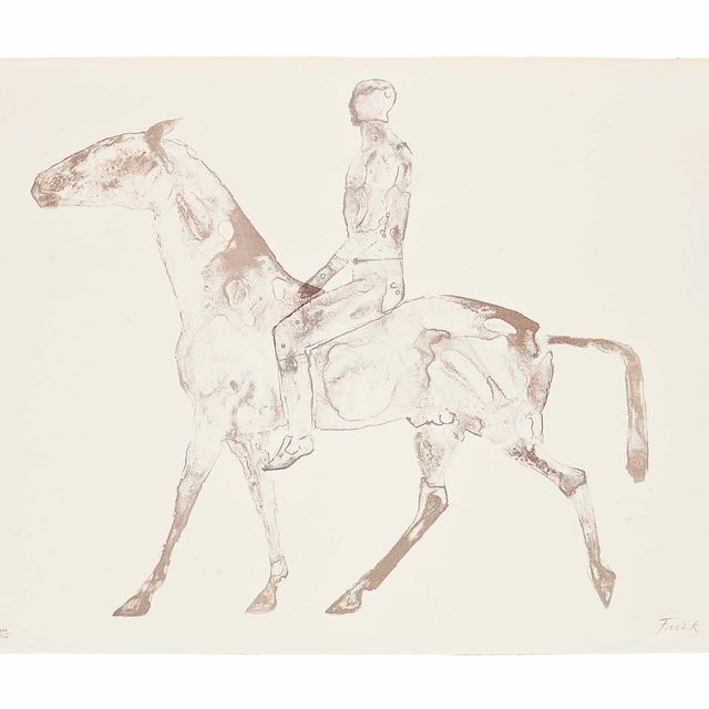 Elisabeth Frink — Серый всадник