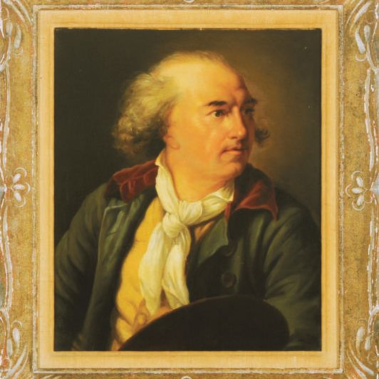 Elisabeth Louise Vigée Le Brun — Портрет художника Хьюберта Роберта