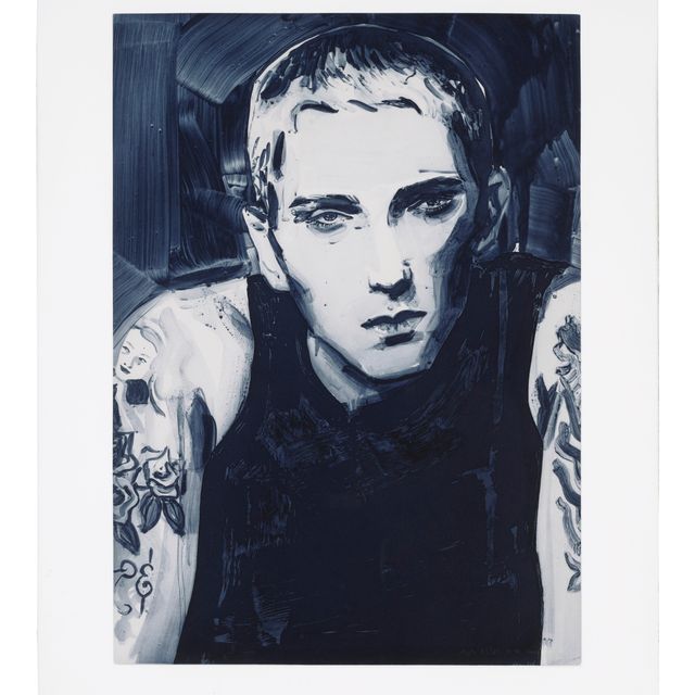 Elizabeth Peyton — Em (синий)