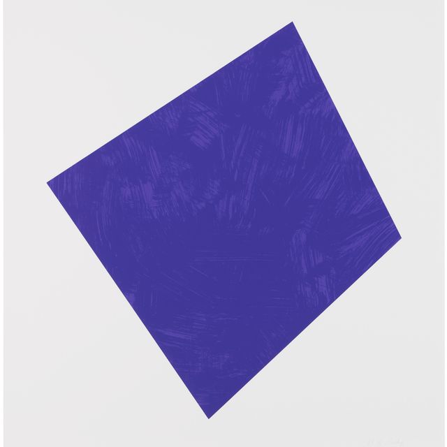 Ellsworth Kelly — Без названия (фиолетовый), из серии Фиолетовый, красный, серый, оранжевый