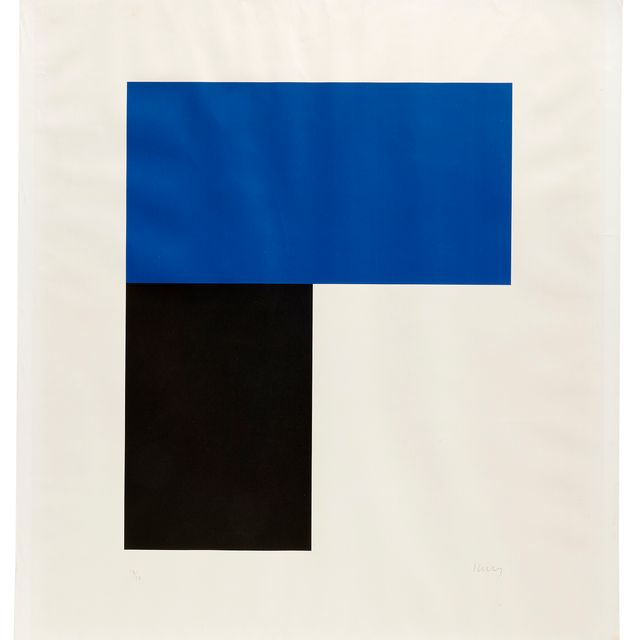 Ellsworth Kelly — Синий с черным я