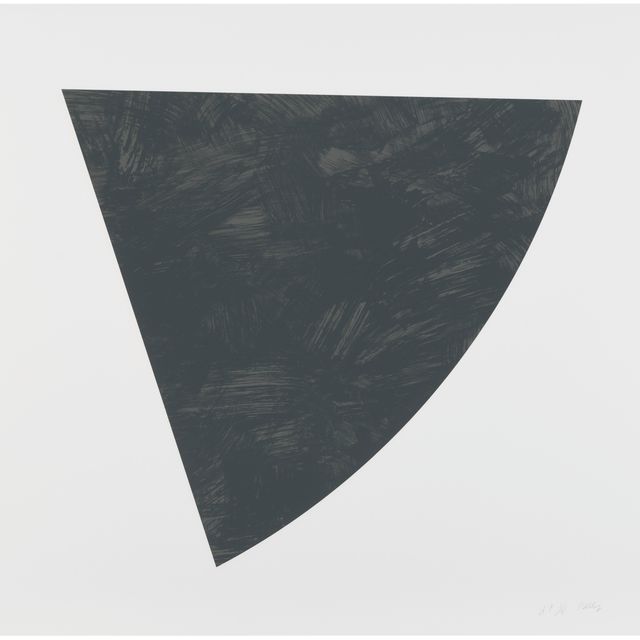 Ellsworth Kelly — Без названия (серый), из серии Фиолетовый, красный, серый, оранжевый