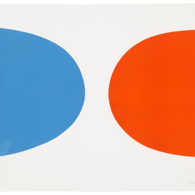 Ellsworth Kelly — Синий и оранжевый