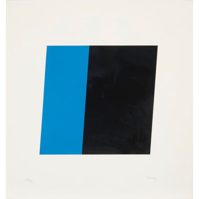 Ellsworth Kelly — Синий И черный