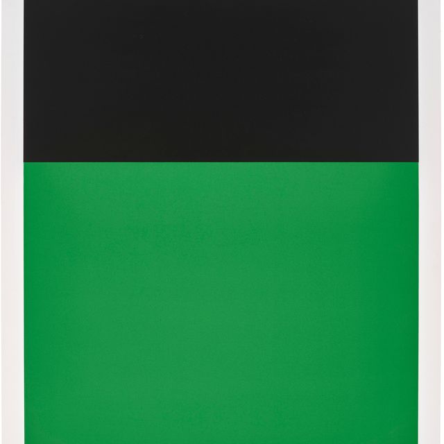 Ellsworth Kelly — Черный Зеленый II
