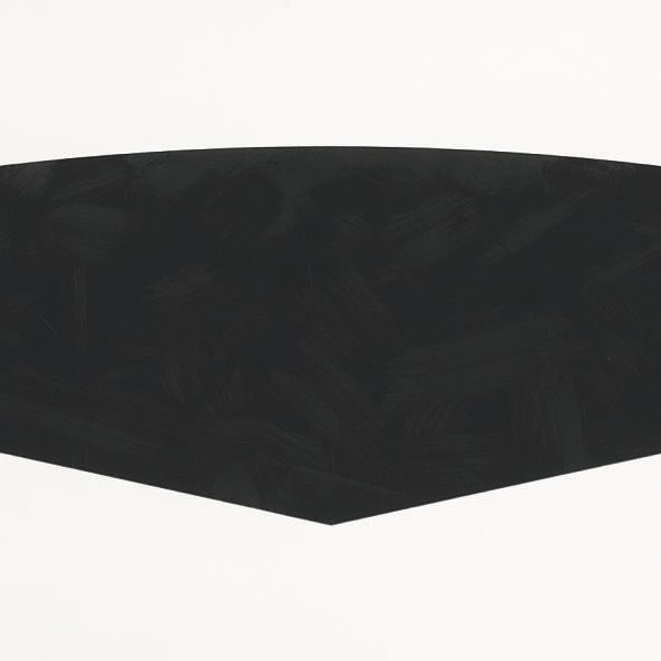 Ellsworth Kelly — Темно-серая кривая (G. 1356)