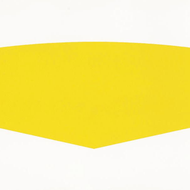 Ellsworth Kelly — Желтая кривая (G. 1388)