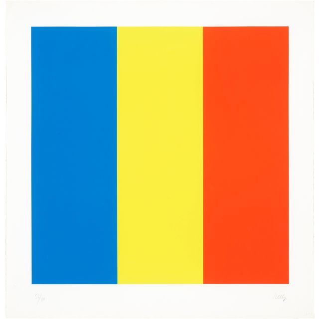 Ellsworth Kelly — Синий/Желтый/Красный