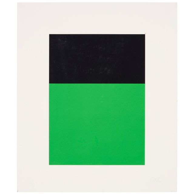 Ellsworth Kelly — Черный Зеленый