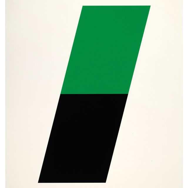 Ellsworth Kelly — Зеленый/Черный