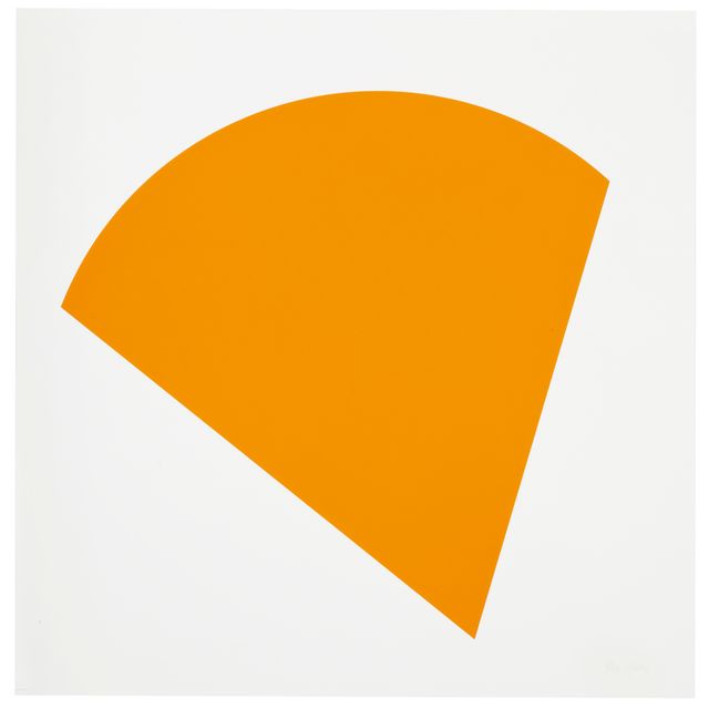 Ellsworth Kelly — Без названия (Оранжевый штат III)