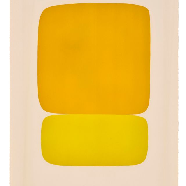 Ellsworth Kelly — Желтое поверх желтого, № 22 из сюиты из двадцати семи цветных литографий