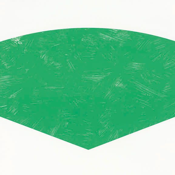 Ellsworth Kelly — Зеленая кривая (Близнецы 1352)