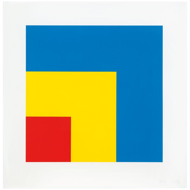 Ellsworth Kelly — Красный, желтый, синий
