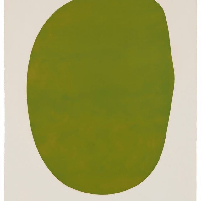 Ellsworth Kelly — Зеленый (Vert), из набора из двадцати семи цветных литографий