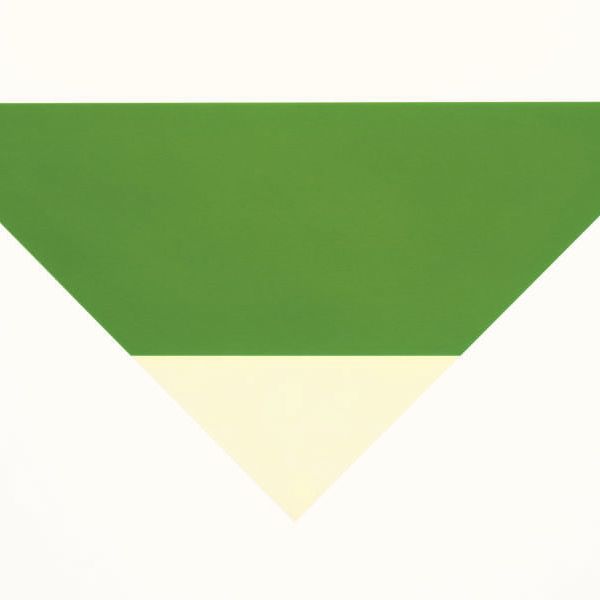 Ellsworth Kelly — Зелено-белый (A. 81)