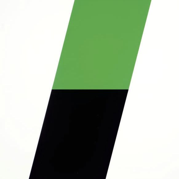 Ellsworth Kelly — Зеленый/черный (A. 78)