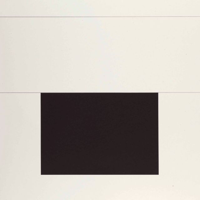 Ellsworth Kelly — Белая полоса с черным