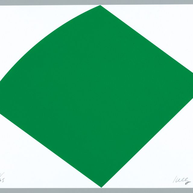 Ellsworth Kelly — Зеленая кривая