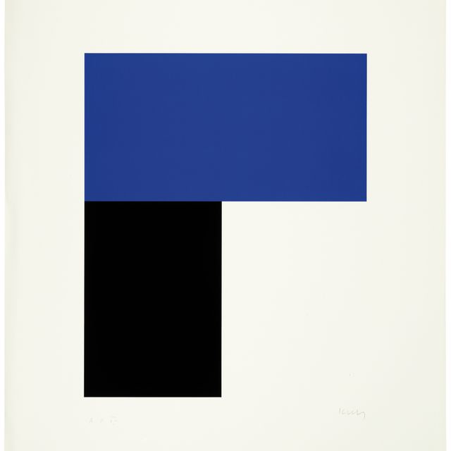 Ellsworth Kelly — Синий и черный я