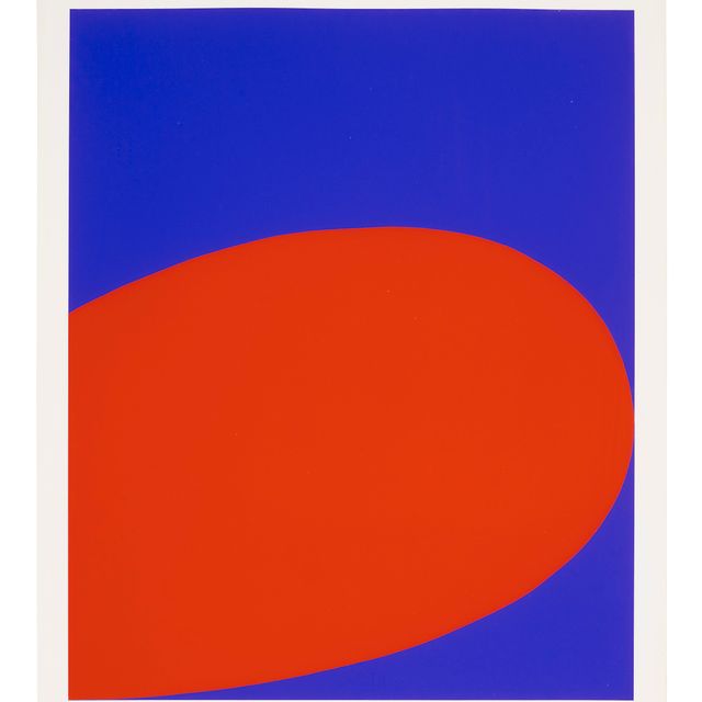 Ellsworth Kelly — Красно-синий, из десяти работ десяти художников