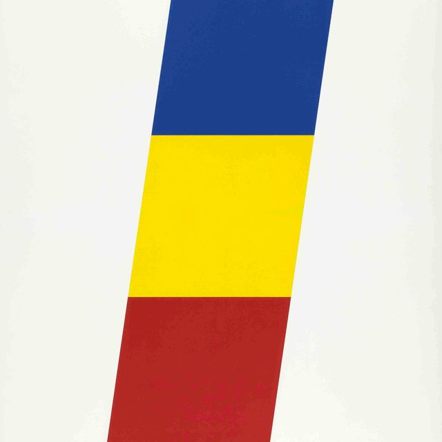 Ellsworth Kelly — Синий/желтый/красный, из серии из десяти литографий (Axsom 61)