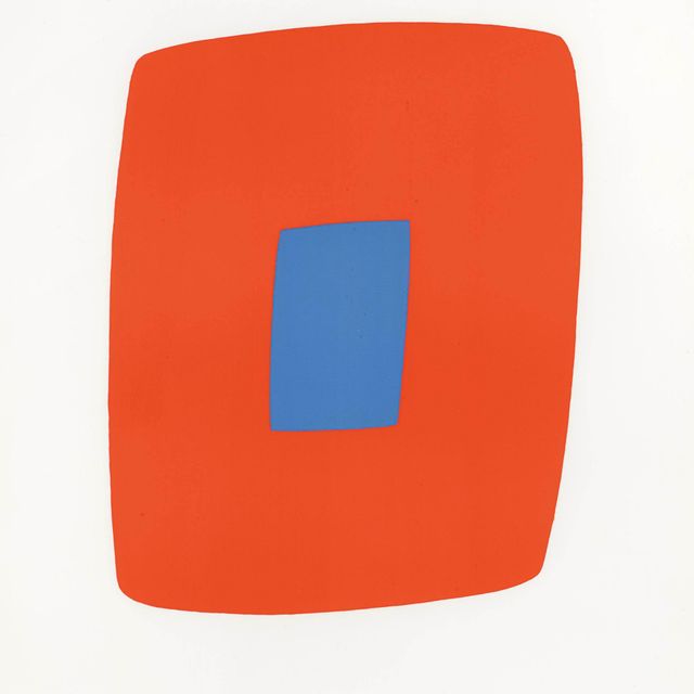 Ellsworth Kelly — Оранжевый с синим (Axsom 12)