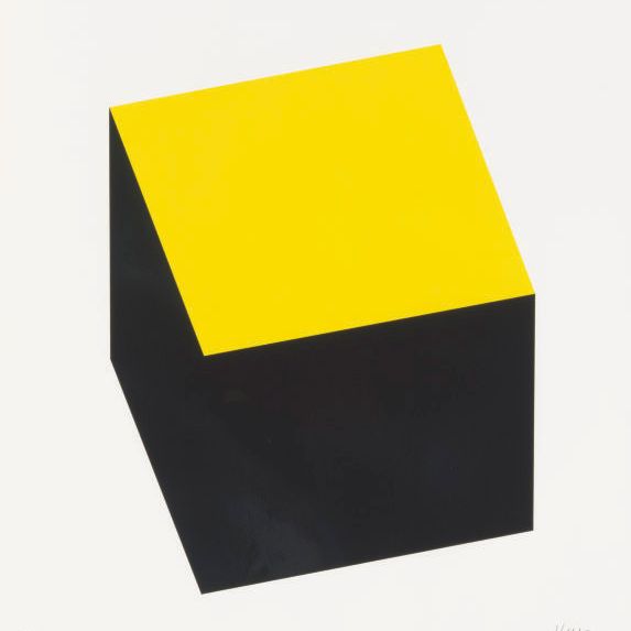 Ellsworth Kelly — Желтый/черный (A. 69)