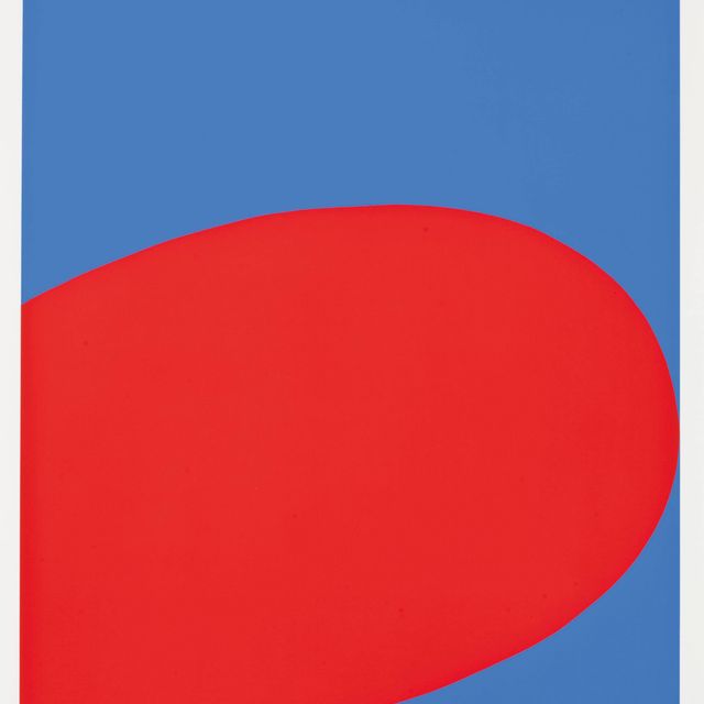 Ellsworth Kelly — Красный/синий, из десяти работ десяти художников (Axsom 2)