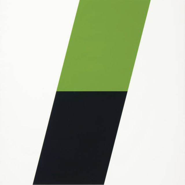 Ellsworth Kelly — Зеленый/черный (A. 78)