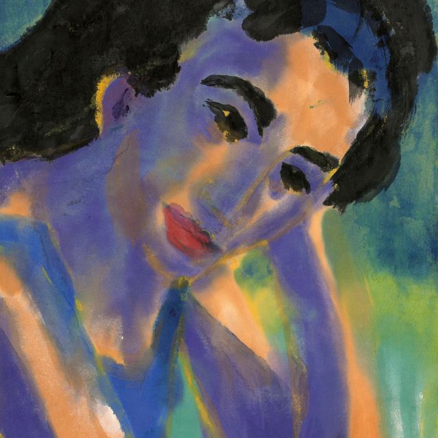 Emil Nolde — Копф - это молодой человек.