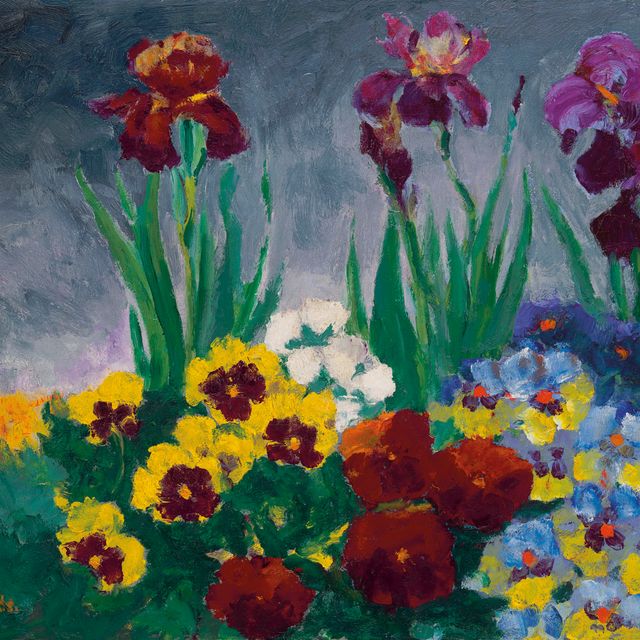 Emil Nolde — Ирис и Штифтмюттерхен