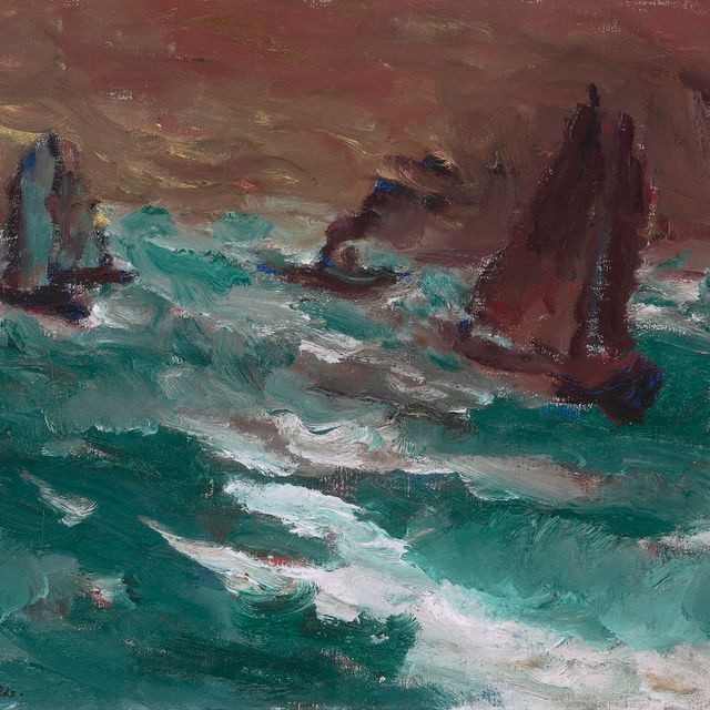 Emil Nolde — Будь осторожен, смотри на меня (Цвай Сеглер и его верный друг)