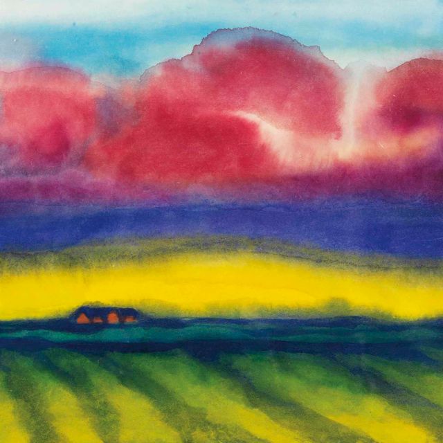 Emil Nolde — Маршландшафт в Бауэрнхофе
