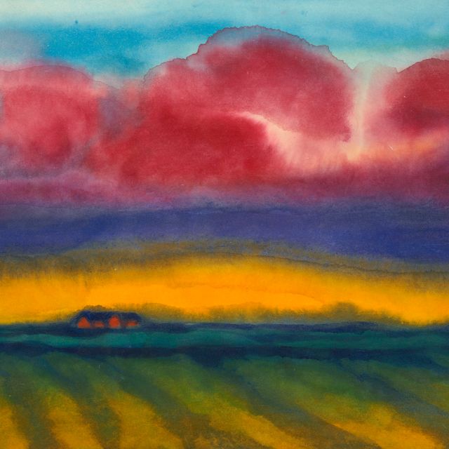 Emil Nolde — Маршландшафт в Бауэрнхофе