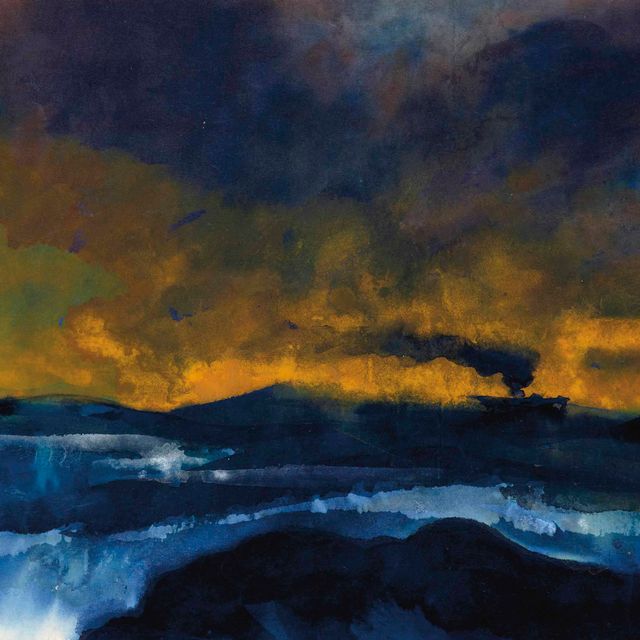 Emil Nolde — Мир, в котором Цвей квалменден Дампферн
