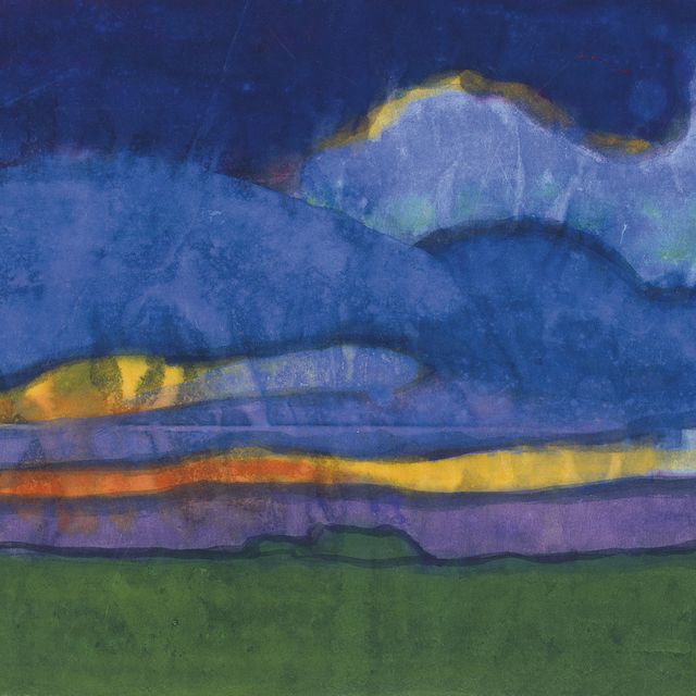 Emil Nolde — Маршландшафт мит Мюле