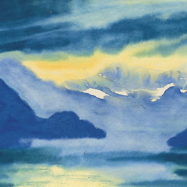 Emil Nolde — Лангензее (озеро Маджоре)