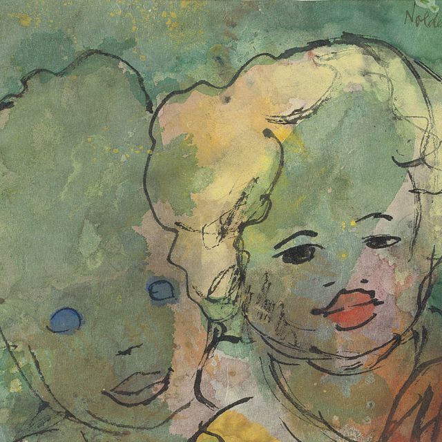 Emil Nolde — Умирающий младенец