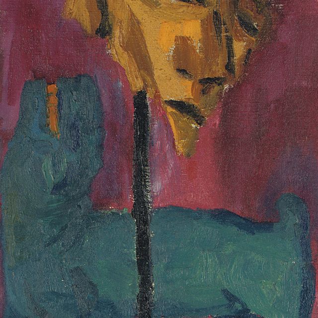 Emil Nolde — Стиллебен (Маска и ярус)