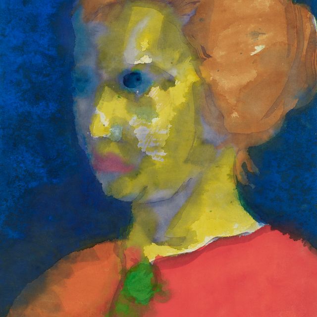 Emil Nolde — Фрауэнкопф