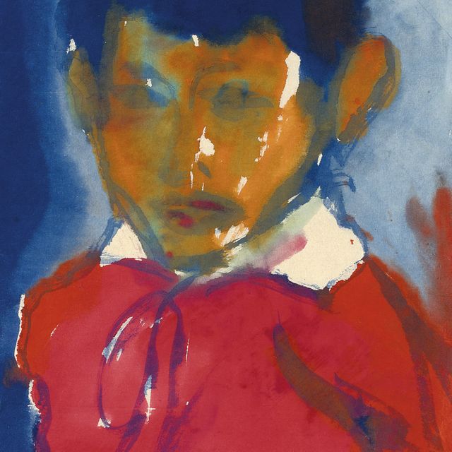Emil Nolde — Портрет Вернера Фера