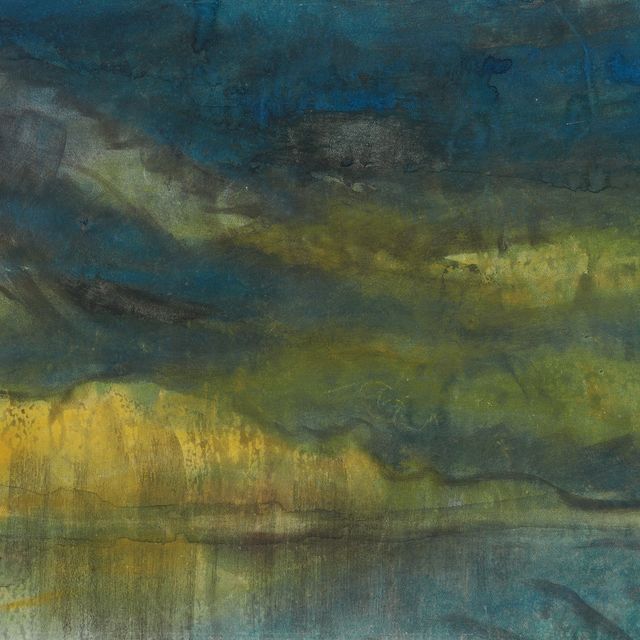 Emil Nolde — Бут унтер блауэн и грюнен Волькен