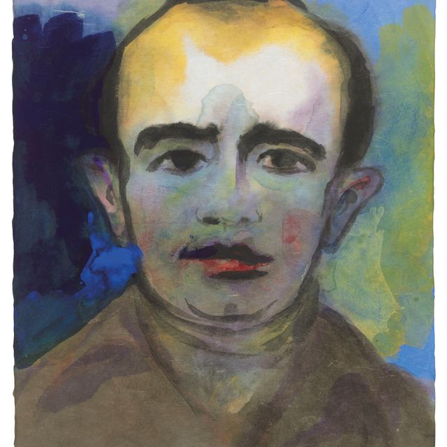 Emil Nolde — Портрет Эйнеса Маннеса