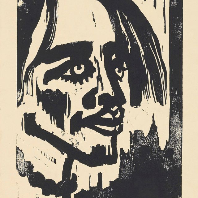 Emil Nolde — Фрауэнкопф II (S. & M. 115)