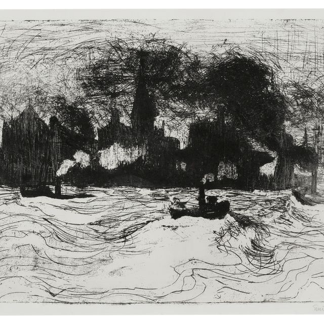 Emil Nolde — Гамбург, Бинненхафен (Гамбург, Внутренний порт)