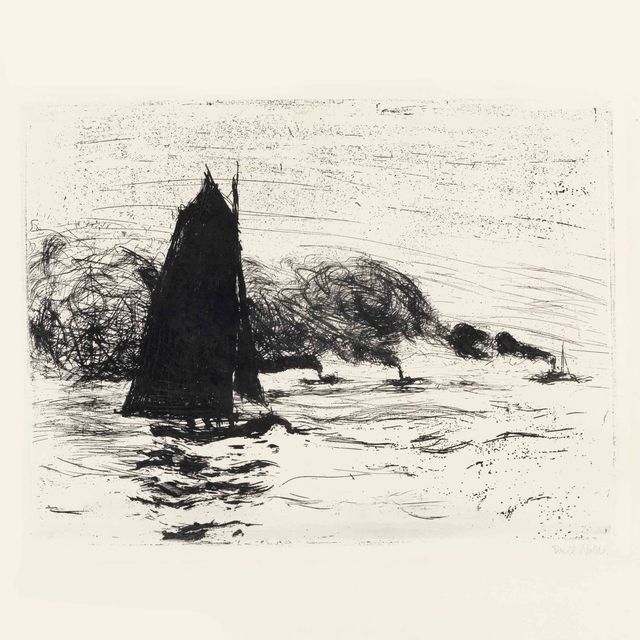 Emil Nolde — Сеглер и нож для чистки посуды (S. & M. 140)