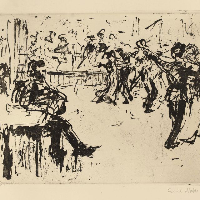 Emil Nolde — Танц I (Шифлер и Мозель 106 II)