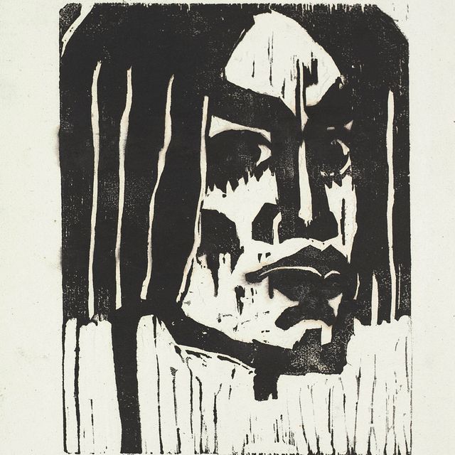 Emil Nolde — Фрауэнкопф III (S.& M. 116)