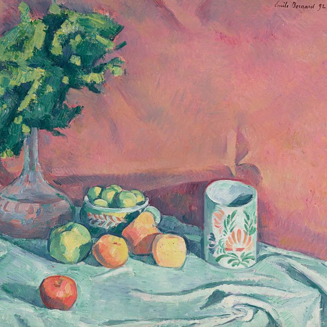 Émile Bernard — Природа - это мир фруктов, цветов и кистей